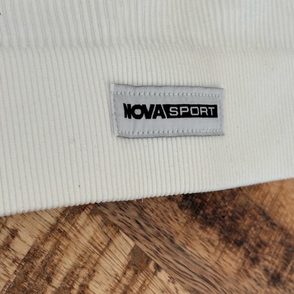 🏃🏽‍♀️🛤️NWT Ribbed Track Jacket Sz XL🛤️🏃🏽‍♀️ - Picture 9 of 10